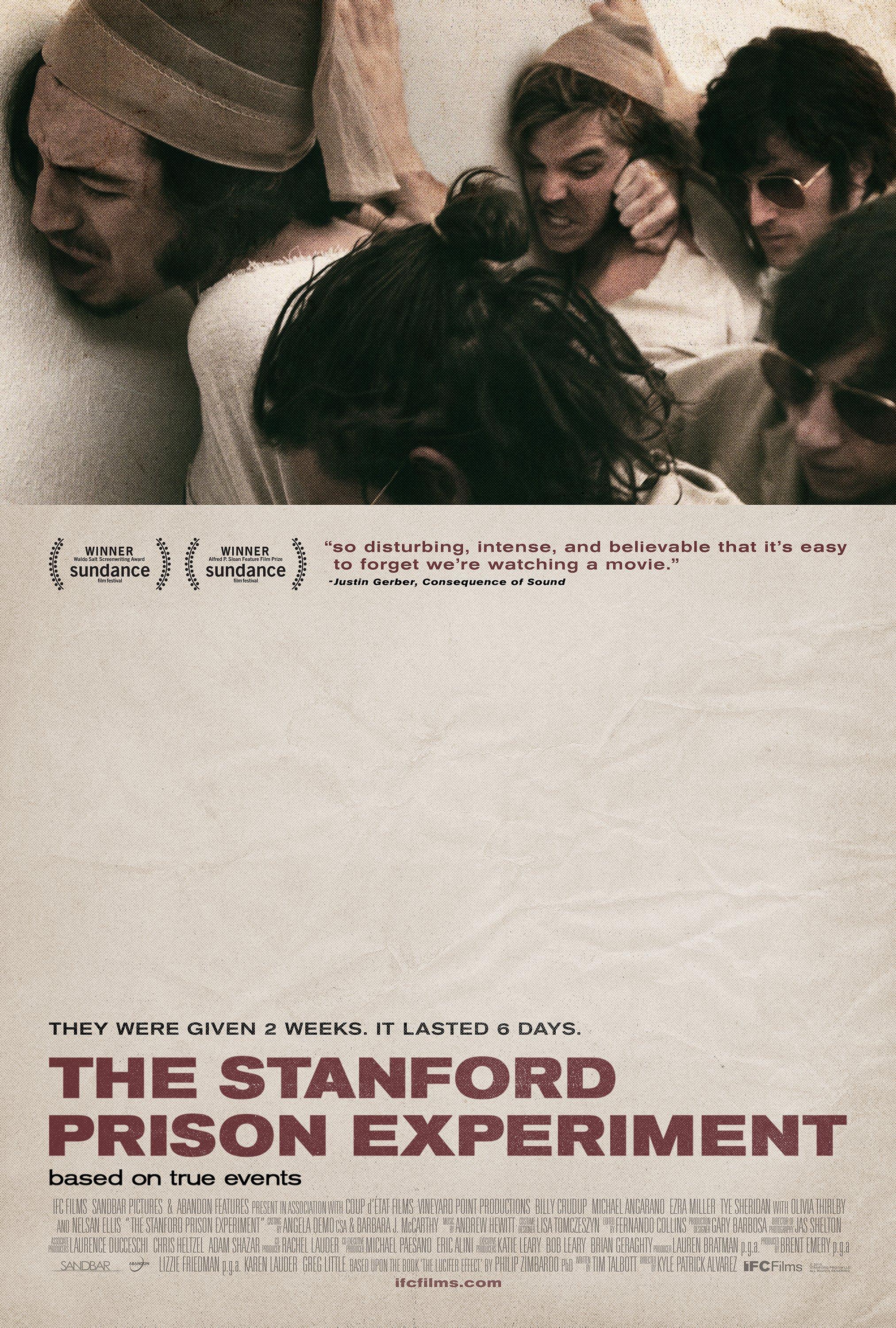 The Stanford Prison Experiment Maiden Alley Cinema